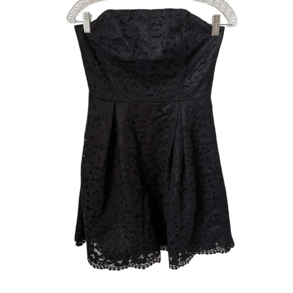 NWOT Lilly Pulitzer Marielle Lace Black Dress Size 4 - Picture 2 of 5
